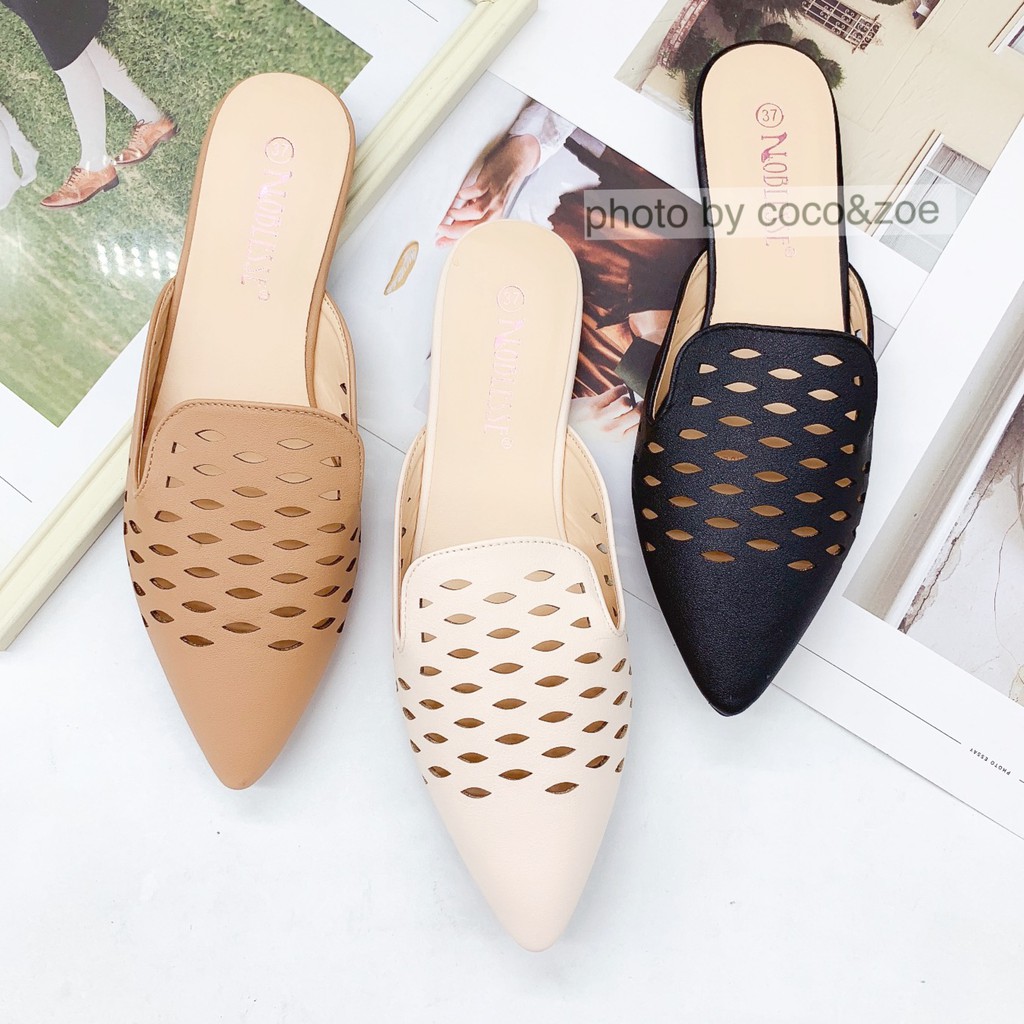 Half closed hot sale shoes