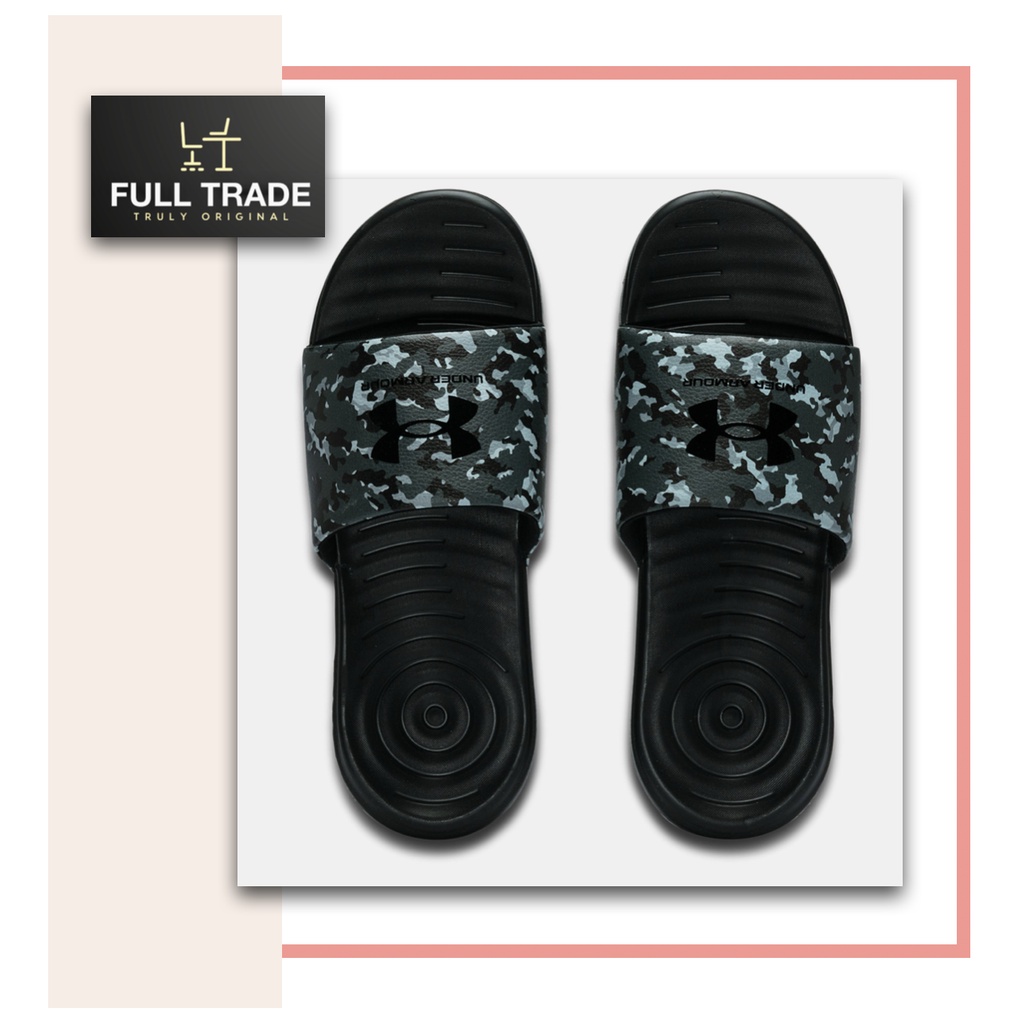 Under Armour Men s Slip Ons Sandals Ansa Camo Slides Shopee Philippines