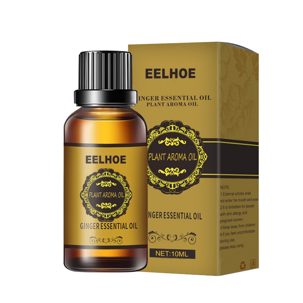EELHOE Ginger Essential Oil Firming Slimming Big Belly Massage Shaping