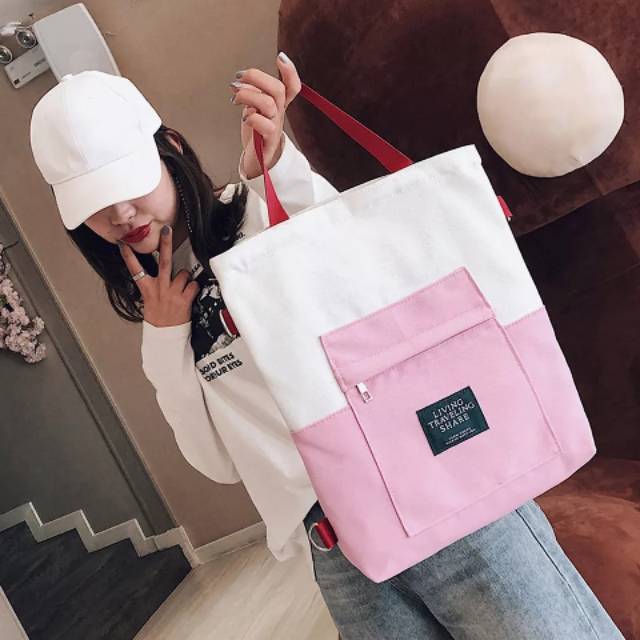 Tote bag sale korea style