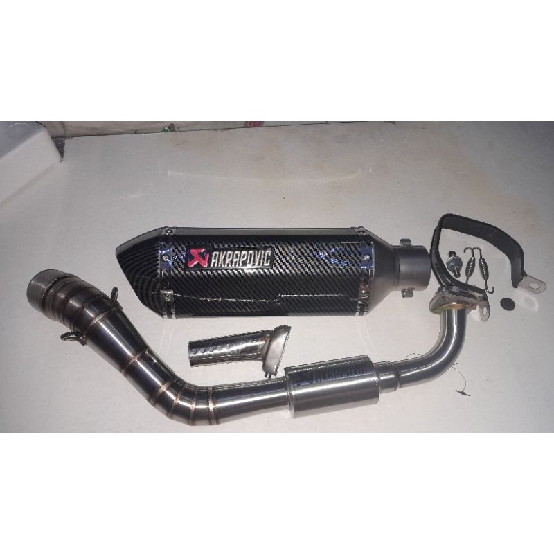 fit for Yamaha Aerox v1, V2 & Yamaha Nmax v2.1 model akrapovic full ...