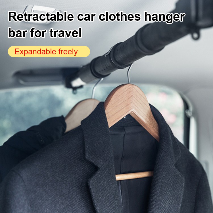 Multifunctional Retractable Car Clothes Hanger Bar Car Storage 1.64