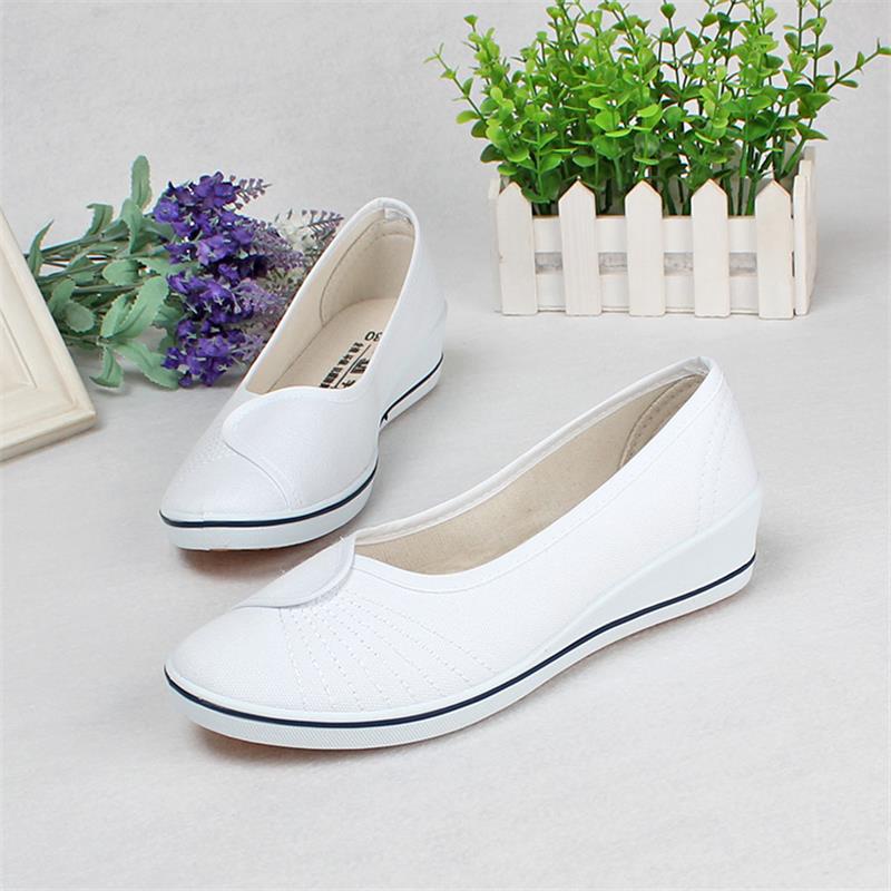 ♀Nurse Shoes♀Ready Stock Saiger Nurse Shoes Women's Wedge Soft