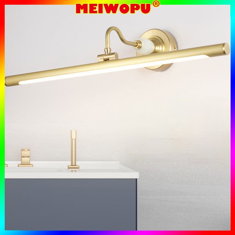 Retail and Wholesale Copper American Wall Lamp European Retro Led Bathroom Washroom Jade