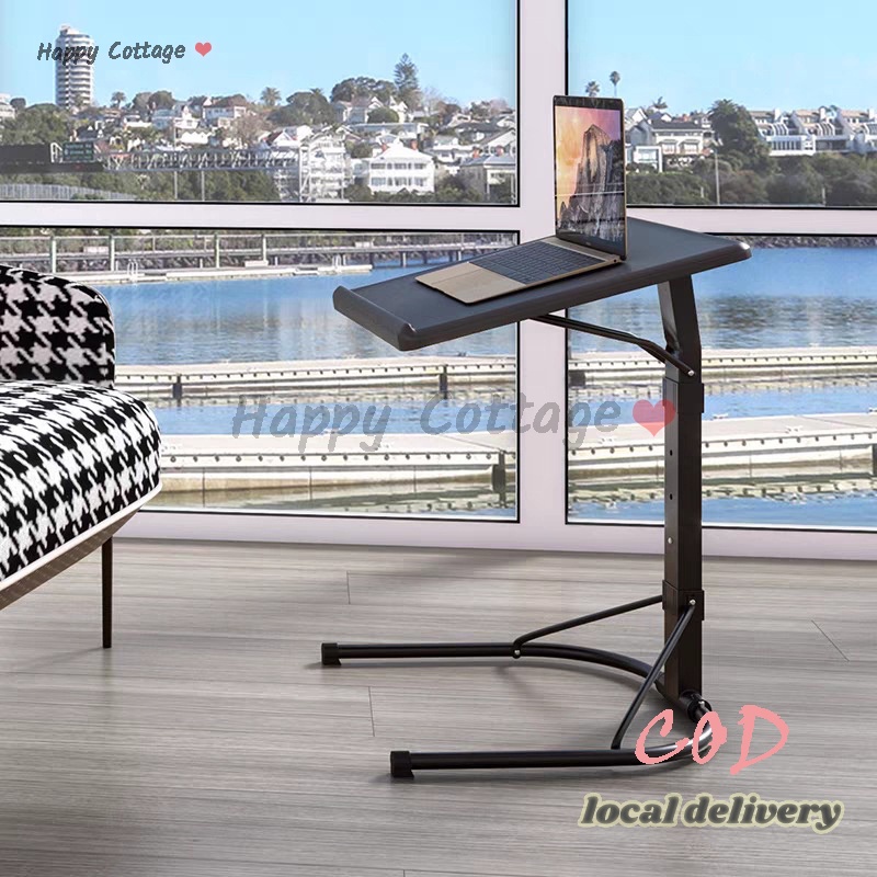 Foldable Computer Table Adjustable &Portable Laptop Desk Rotate Laptop ...