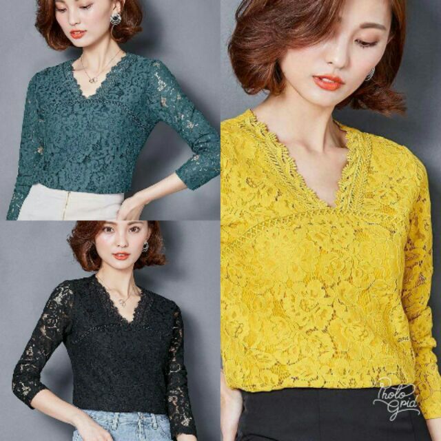 Formal store lace blouse