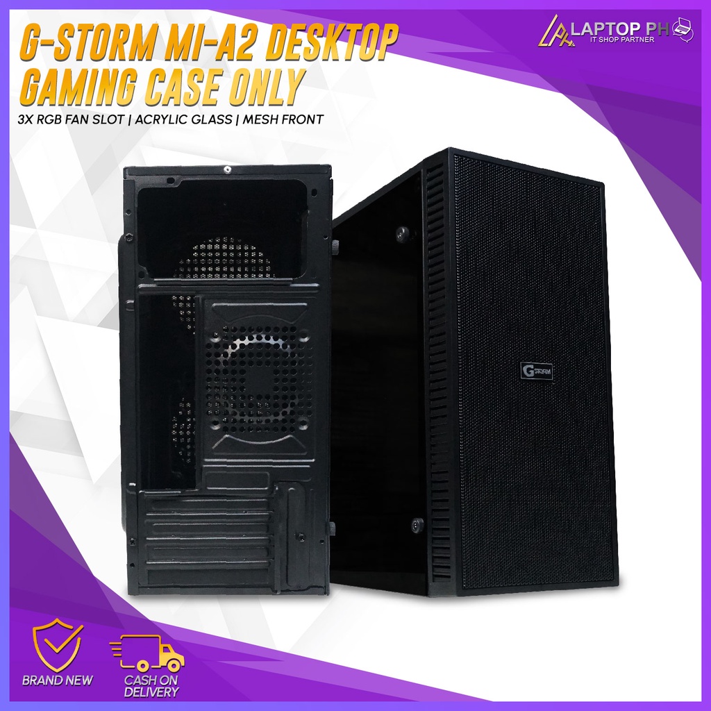 GSTORM HONEYCOMB & MI-A2 MINI TOWER DESKTOP GAMING CASE | Shopee ...