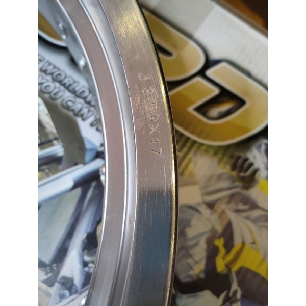 rims 3.50-17 silver 36holes (SPD)1 pc | Shopee Philippines