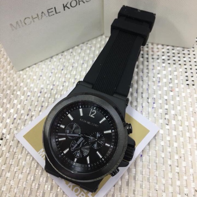 Michael kors rubber discount watch