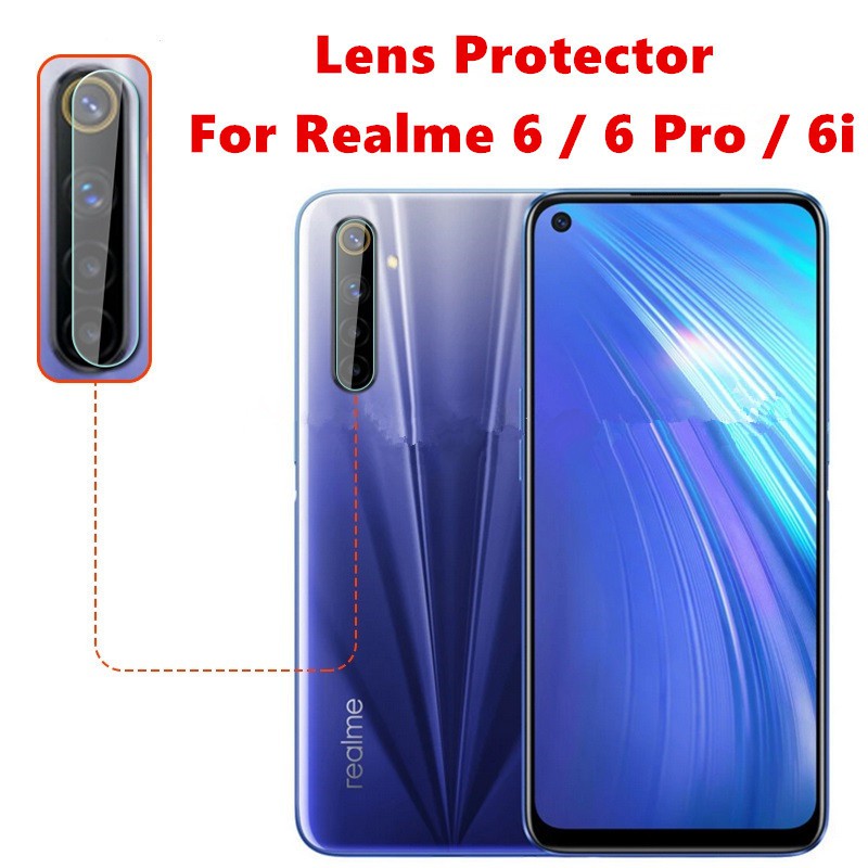 Glass Back Cover Realme Protection Glass Lens Protection Film For