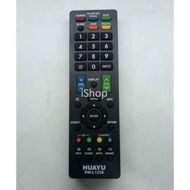Sharp LED/LCD Remote Control Universal | Shopee Philippines