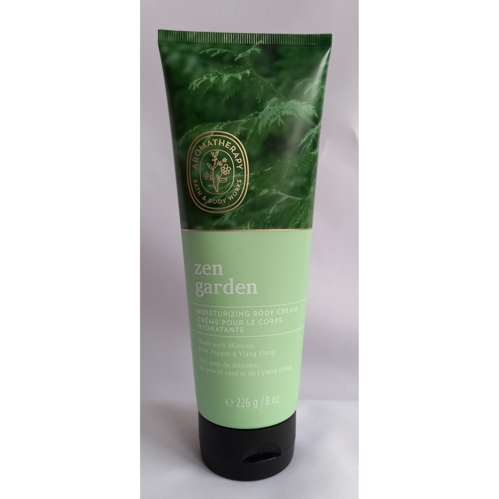 BATH & BODY WORKS ZEN GARDEN BODY CREAM 226ml Shopee Philippines