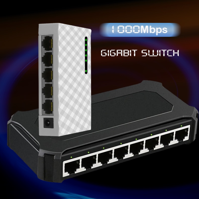 5/8 Port 1G Network Switch Gigabit Switch Gigabit Switcher