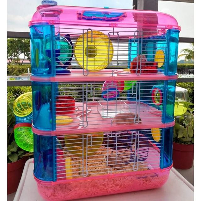 3 layer shop hamster cage