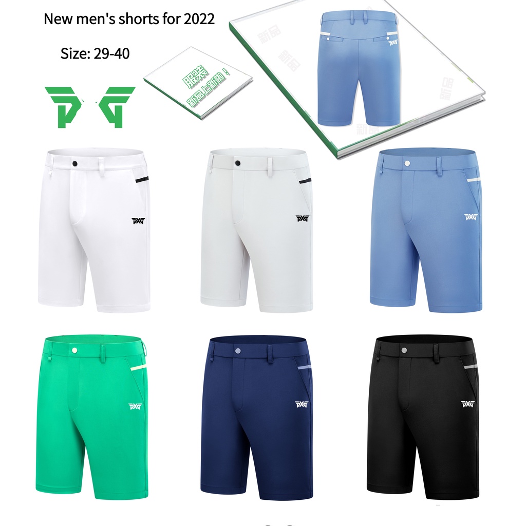 PXX Golf Men's Shorts (30-40#) Summer Outdoor Sports High Elasticity ...