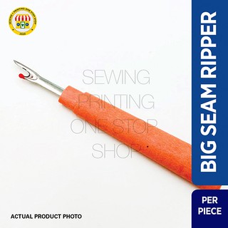 1pc Portable Folding Seam Ripper, Thread Picker And Label Remover Tool,  Random Color
