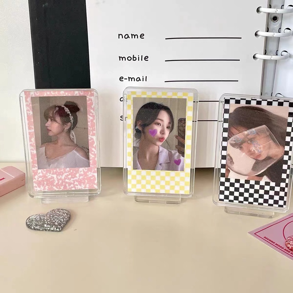Acrylic photocard holder photocard holder Korea Transparent Acrylic