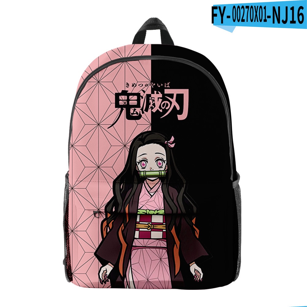 Demon slayer backpack nezuko muichiro Tokitou bag tanjiro backpack ...