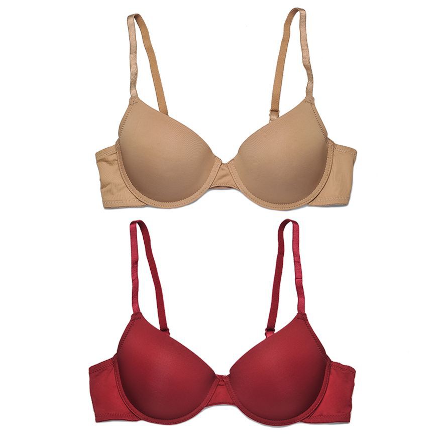 Bench Online  Women's 2-in-1 Pack Padded Push Up Bra