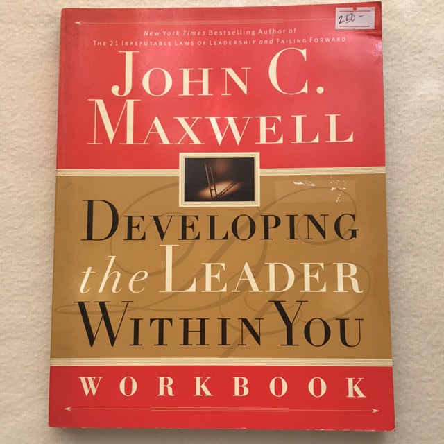 Developing the Leader Within You Workbook (pre-loved) | Shopee Philippines