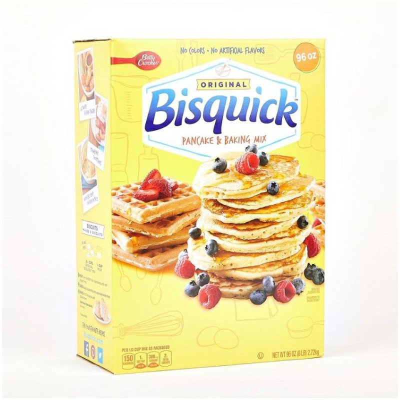 Betty Crocker Original Bisquick Pancake And Baking Mix 96oz. | Shopee ...