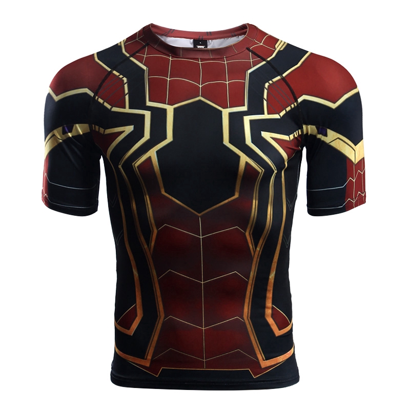 Spiderman compression shirt online