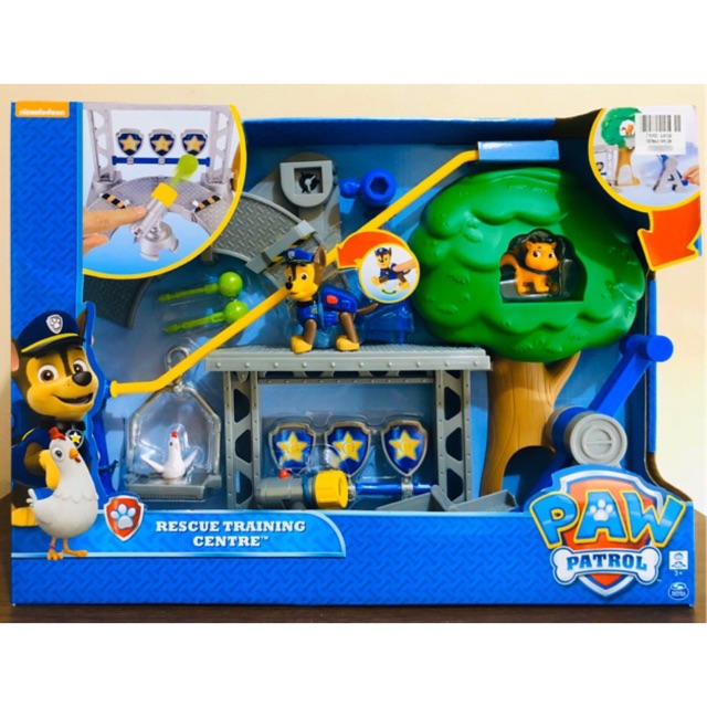 Paw patrol rescue training cheap centre playset