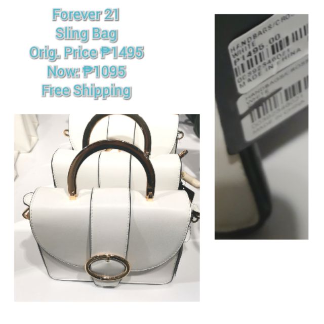 Forever 21 shop sling bag price