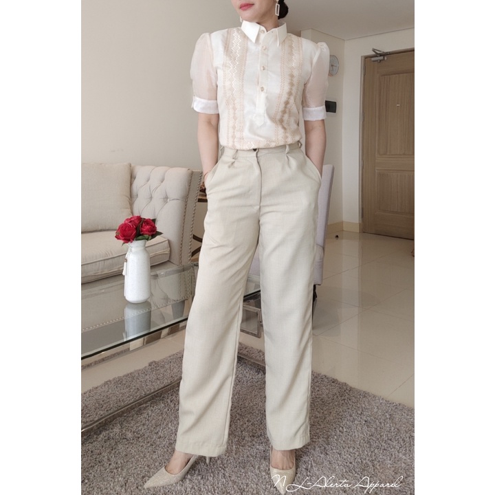 Modern lady barong best sale