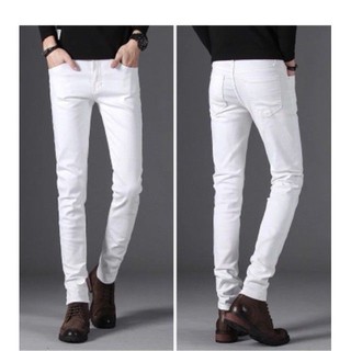 Basic White Pants for Men