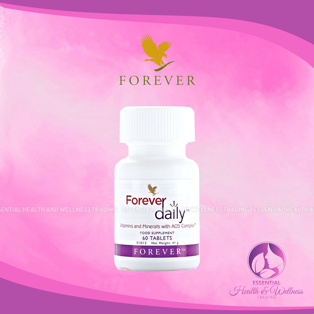 Forever Daily Vitamins and Minerals with AOS Complex 60 Tablets (44g