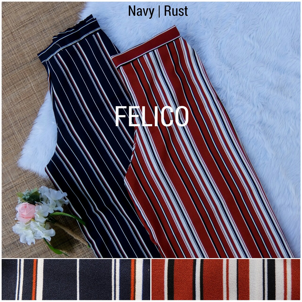 FELICO WIDE LEG PANTS*** | Shopee Philippines