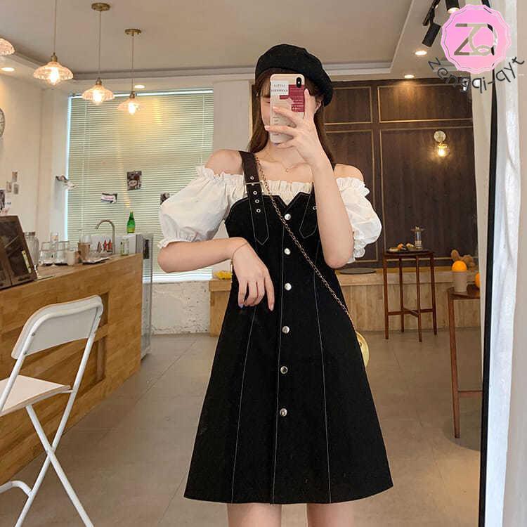qyt19 light mature fake two piece dress Shopee Philippines