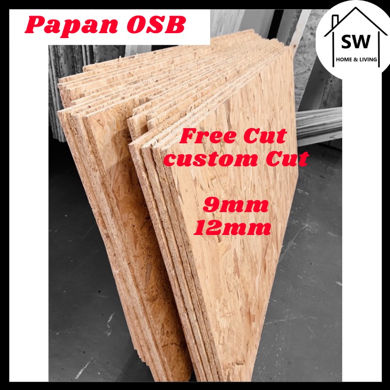Osb board 9mm 12mm custom cut size osb board Pallet board wood percuma