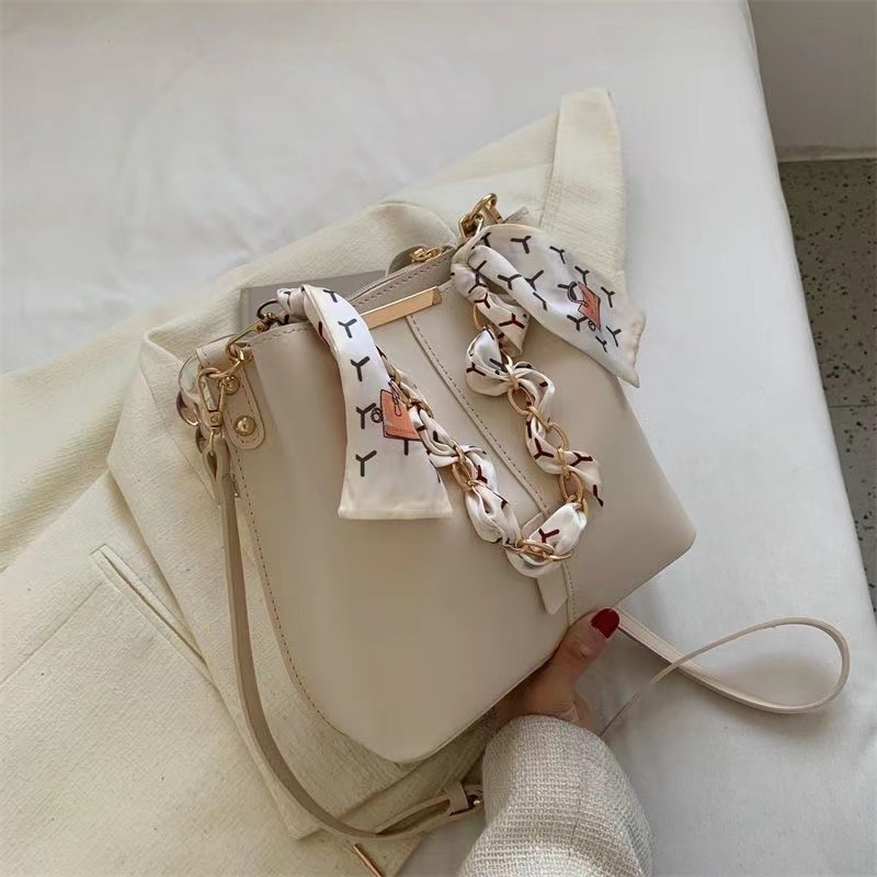High-End Texture Large-Capacity Bucket Bag Female 2022 Spring Summer ...