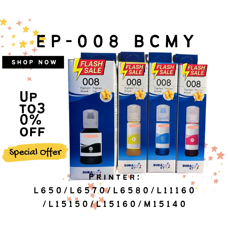 008 HIGH QUALITY INK BOTTLE BCMY (10PCS) | Shopee Philippines