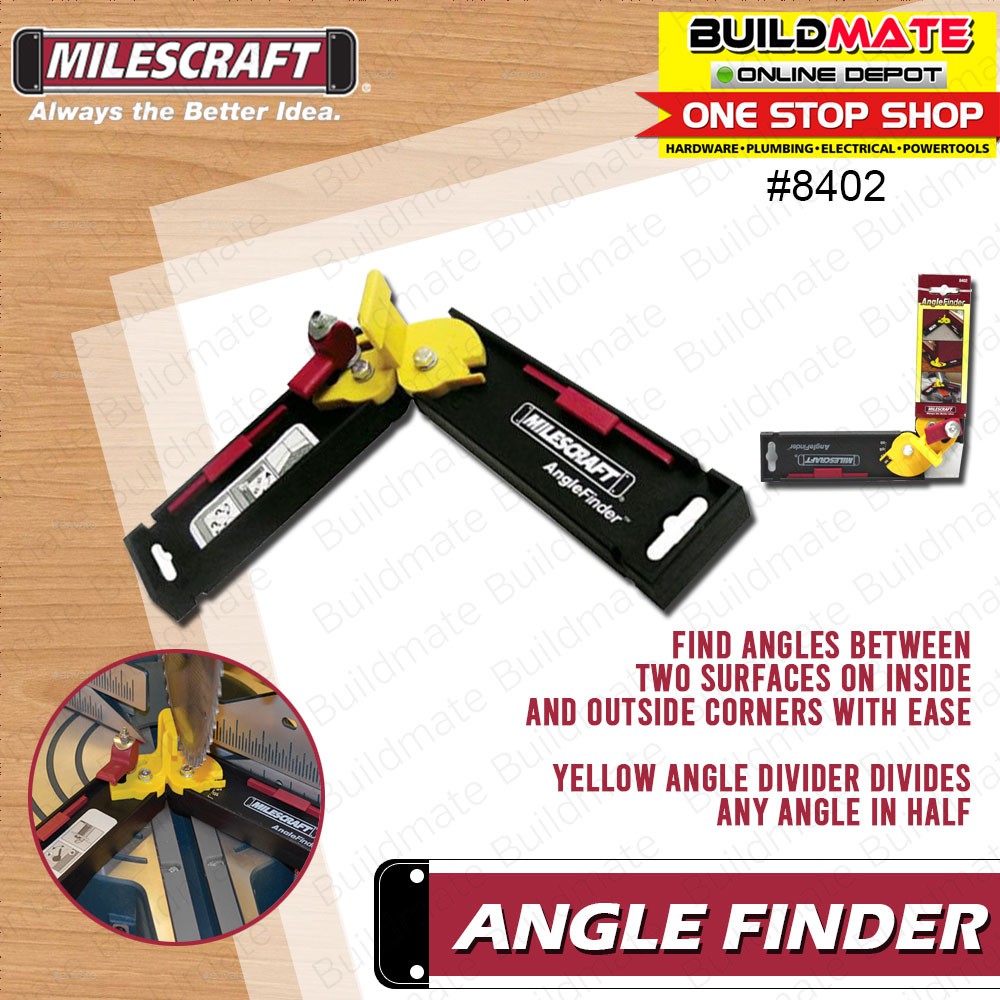 MILESCRAFT Angle Finder 8402 •BUILDMATE• Shopee Philippines