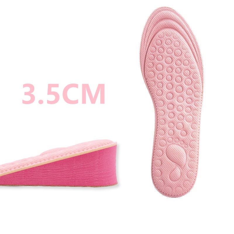 Shoe Insoles Breathable Half Insole Heighten Heel Insert Sports Shoes