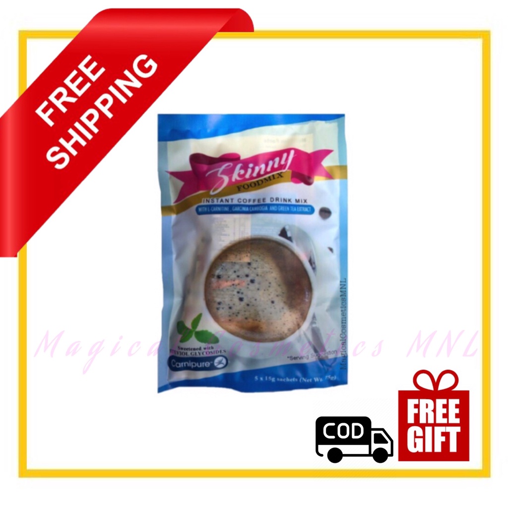 Skinny Foodmix Instant Coffee Drink Mix 5 sachets/pack Shopee