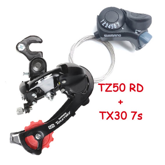 Shimano Tourney RD 6/7 speed Groupset MTB TZ50 TZ500 RD 7 speed Bike ...