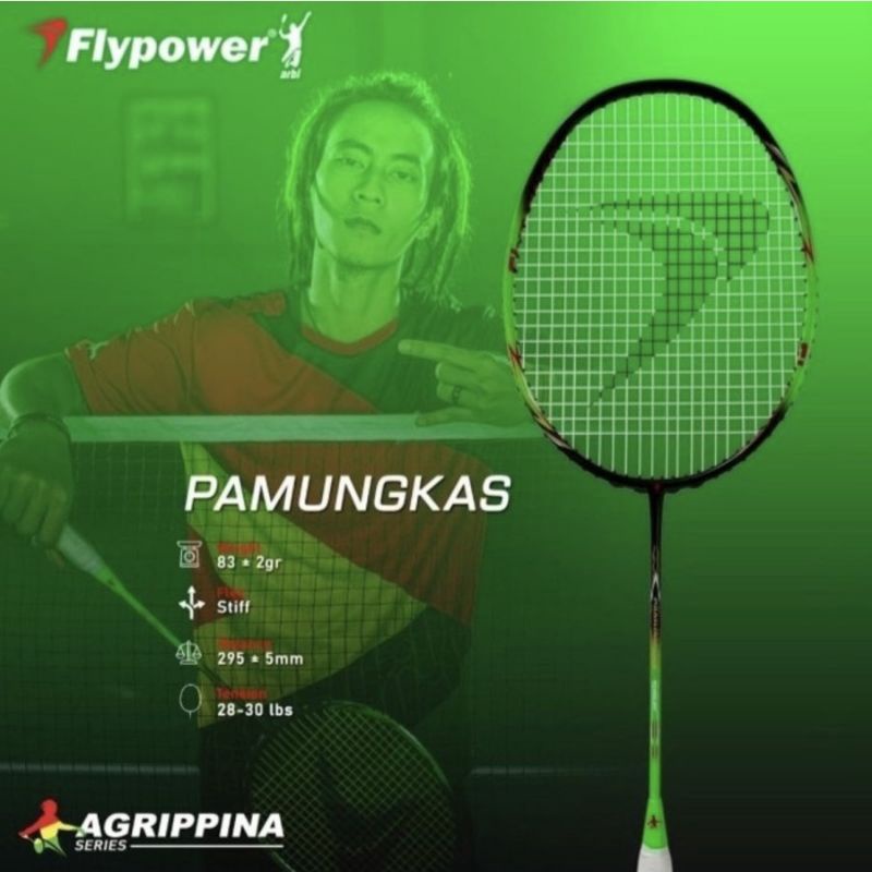 Ultimate Flypower Racket Agripinna Series Original | Shopee Philippines