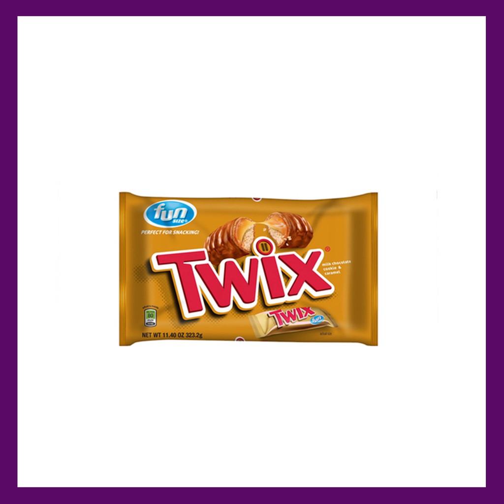 Twix Caramel Fun Size Candy 323g | Shopee Philippines