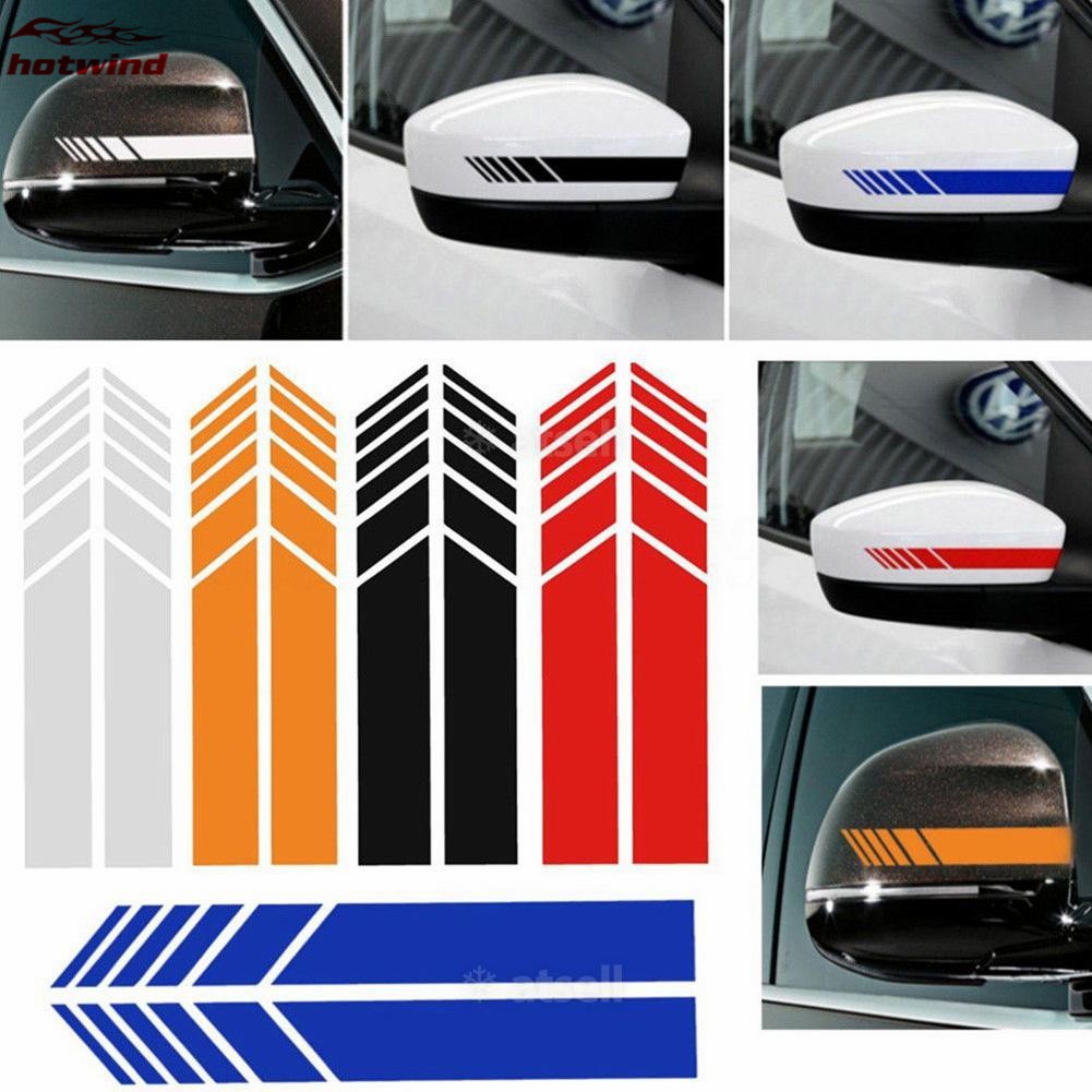 HW 2pcs DIY Auto Car Body Sticker Side Decal Stripe Decals SUV Vinyl ...