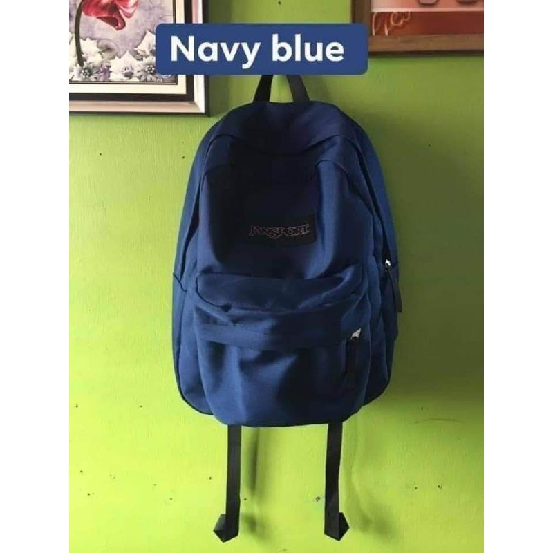 Jansport navy hotsell blue backpack