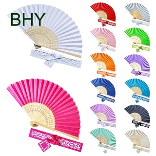 Chinese Style Hand Held Fan Bamboo Paper Folding Fan Party Wedding Decor