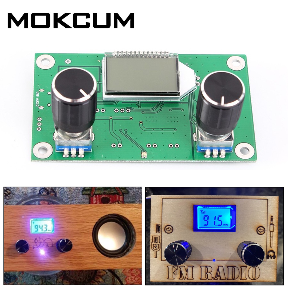 DSP PLL FM Radio Receiver Module 87.0MHz108.0MHz Frequency Modulation