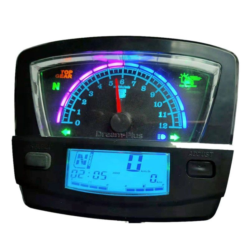 For Honda EX5 Dream LCD Digital Odometer Dashboard Speedometer Meter