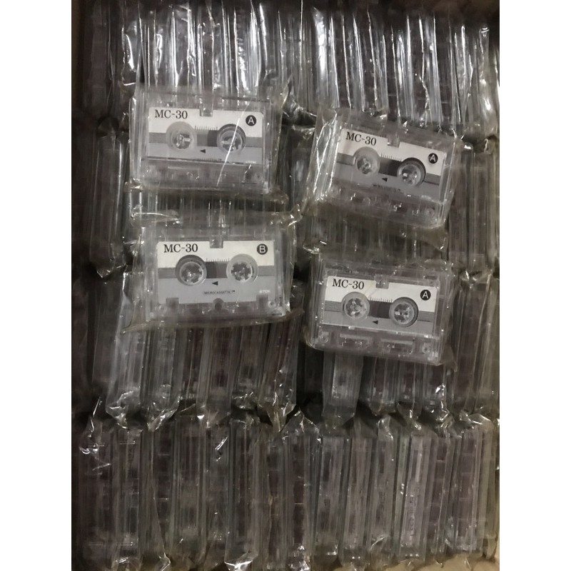 C-60 Audio Cassettes With Cases And J-cards (10-pack, Random Colors) - Audio Cassettes - Analogue Media Technologies