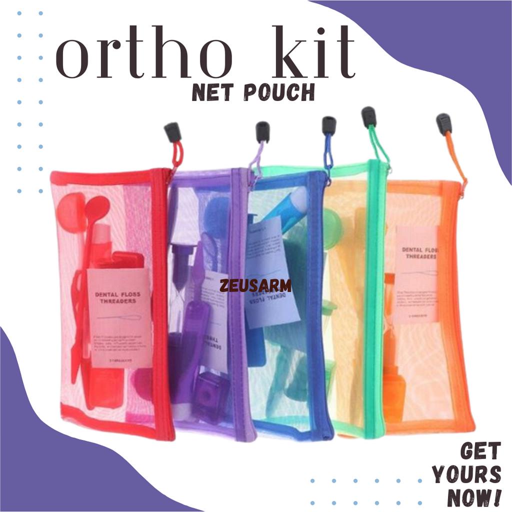 Orthokit travel ortho kit toothbrush universal standard use dental