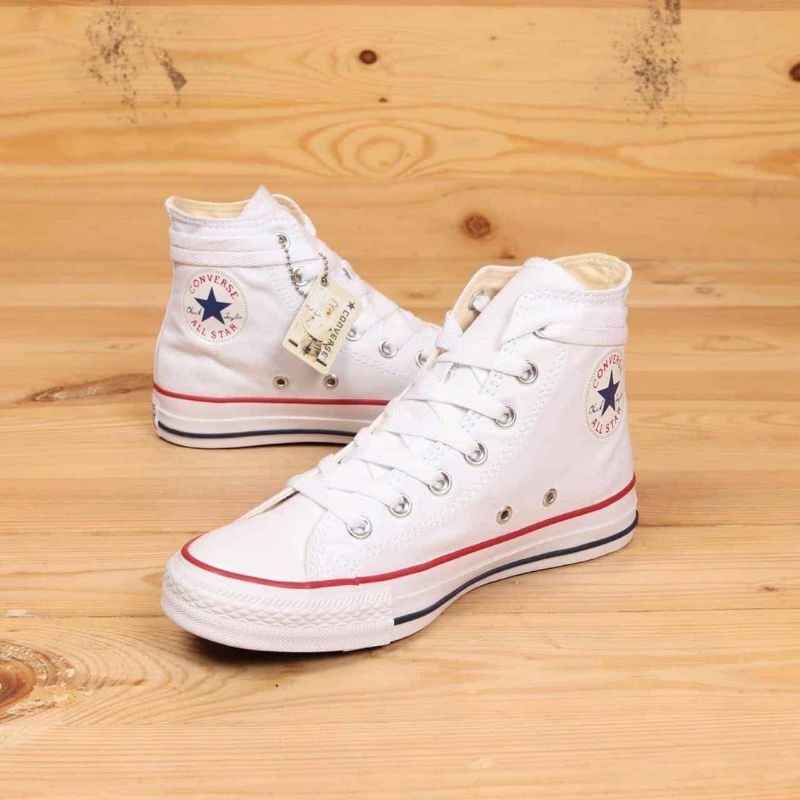White Shoes Plain CONVERSE FULL WHITE CONVERSE CLASSIC ALL STAR Girls GRADE A ORI Shopee Philippines